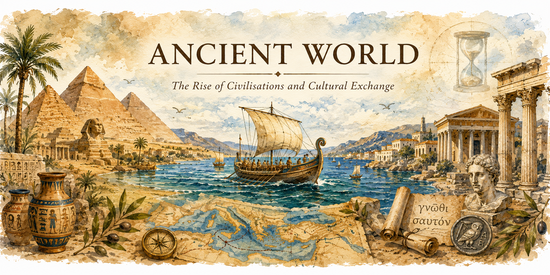 Ancient World Banner
